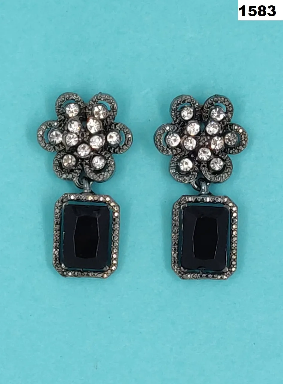Black imitation jewellery