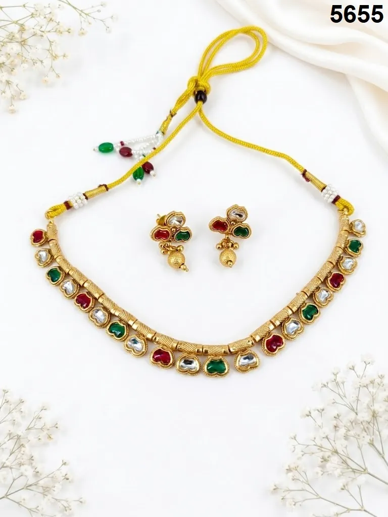 Golden Empress imitation jewellery