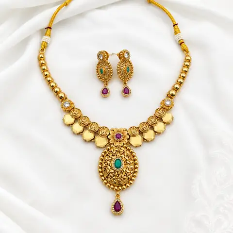 Golden Empress imitation jewellery — design 12
