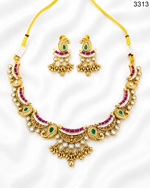 Golden Empress imitation jewellery — design 9